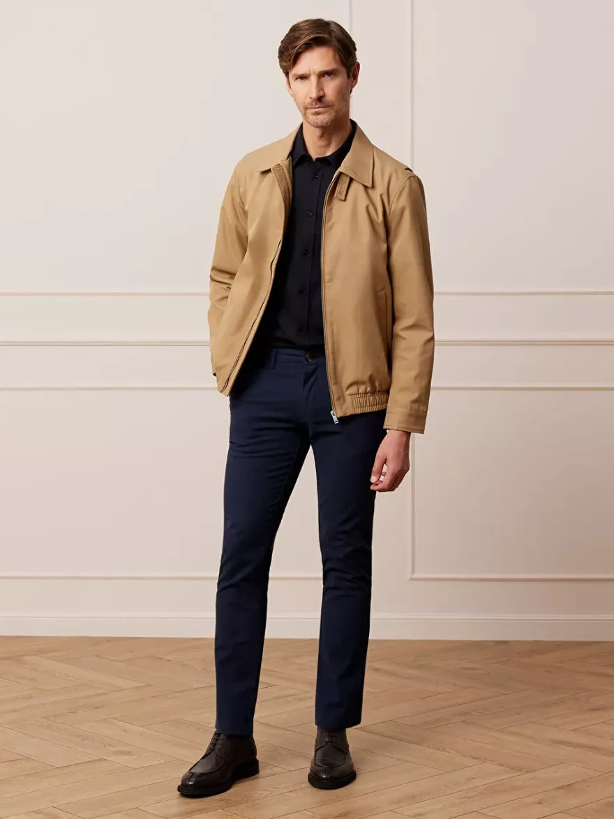 Bytom BEŻOWA KURTKA HARRINGTON Discount