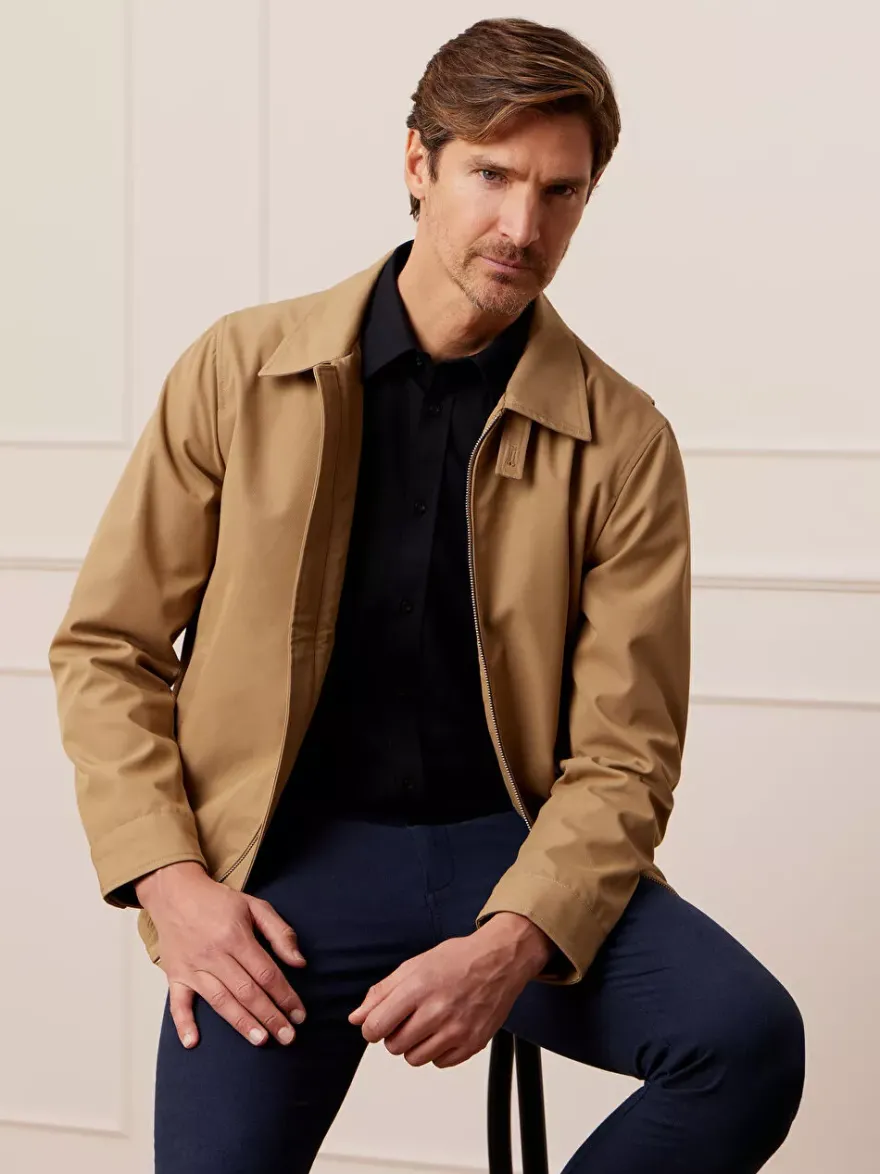 Bytom BEŻOWA KURTKA HARRINGTON Discount
