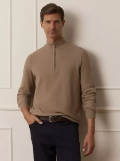 Bytom BEŻOWY SWETER MOSTYN Outlet