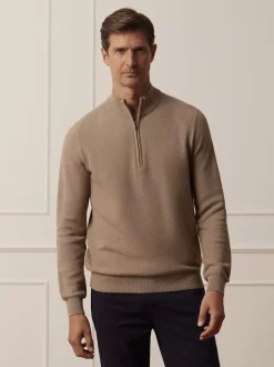Bytom BEŻOWY SWETER MOSTYN Outlet