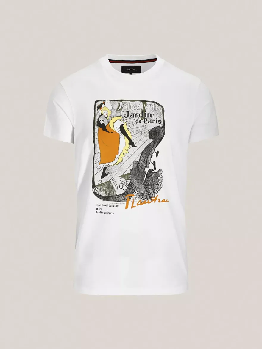 Bytom BIAŁY T-SHIRT LAUTREC