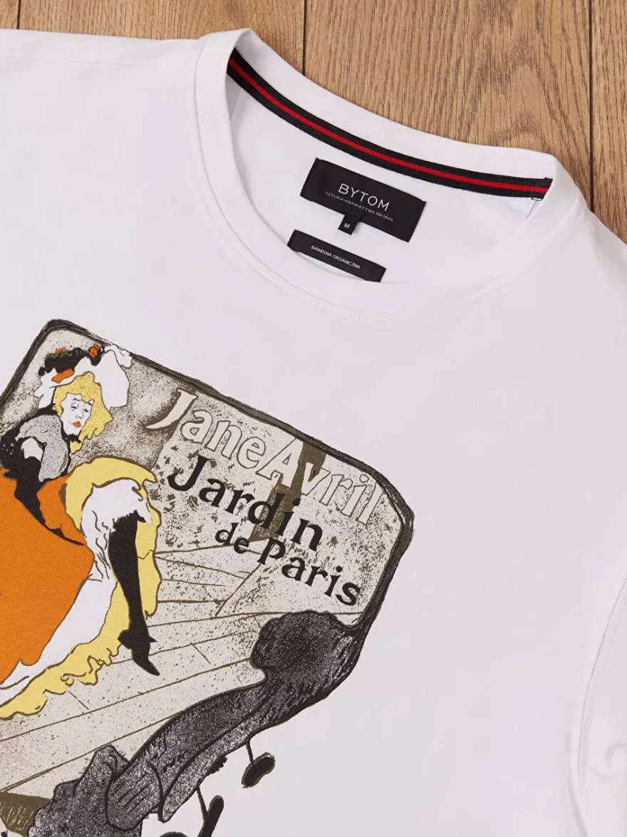 Bytom BIAŁY T-SHIRT LAUTREC