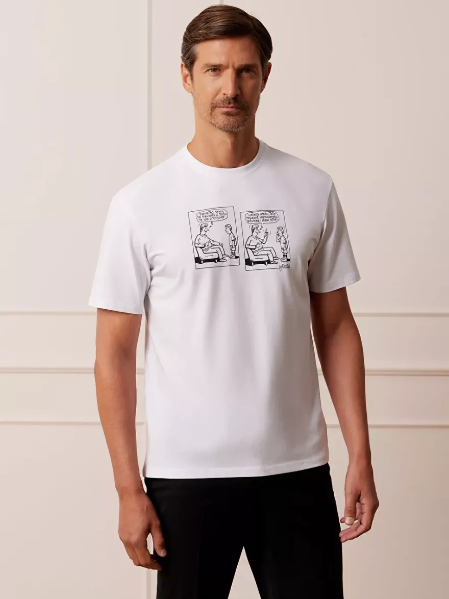 Bytom BIAŁY T-SHIRT MLECZKO