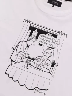 Bytom BIAŁY T-SHIRT MLECZKO Sale