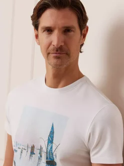 Bytom BIAŁY T-SHIRT POINTYLIZM1 New