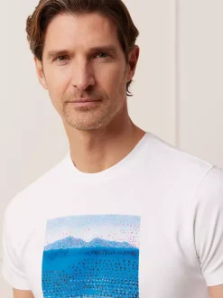 Bytom BIAŁY T-SHIRT POINTYLIZM2 Discount