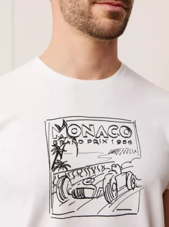 Bytom BIAŁY T-SHIRT RACE Clearance
