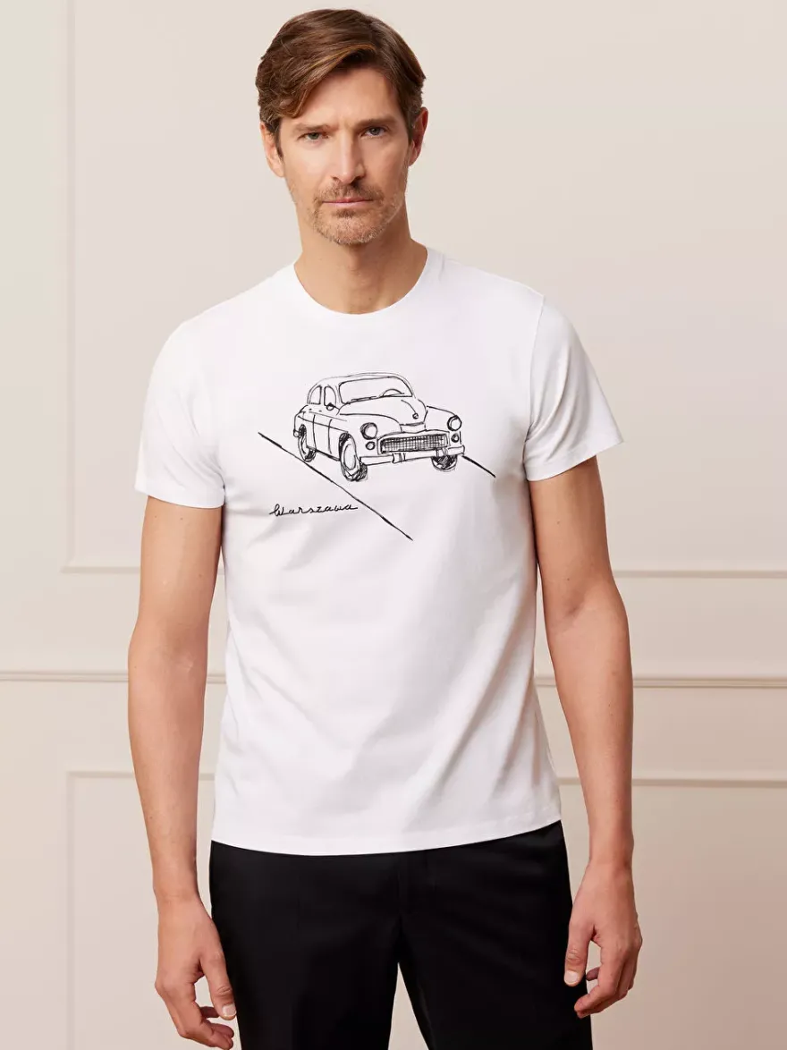 Bytom BIAŁY T-SHIRT WARSZAWA Online