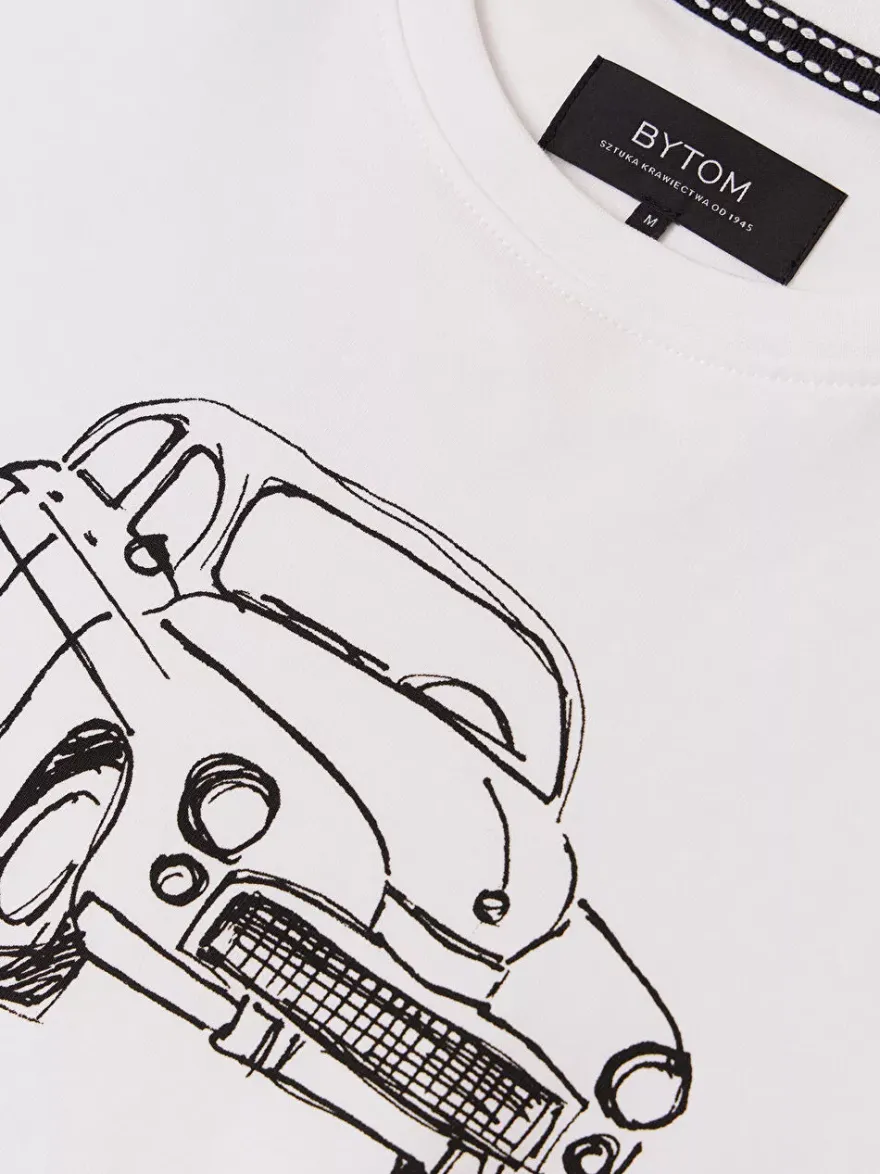 Bytom BIAŁY T-SHIRT WARSZAWA Online