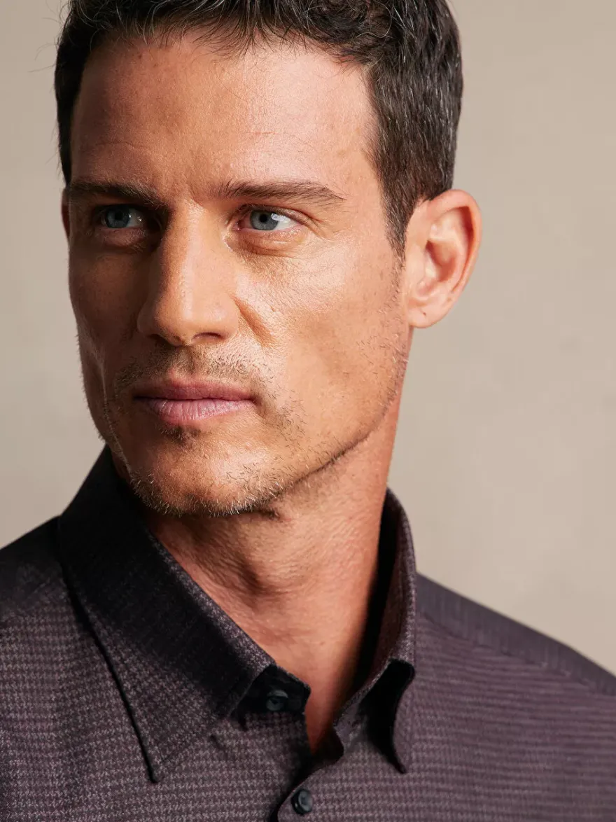 Bytom BRĄZOWA KOSZULA DŁUGI RĘKAW Best
