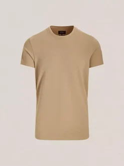 Bytom BRĄZOWY T-SHIRT GOSFIELD Sale