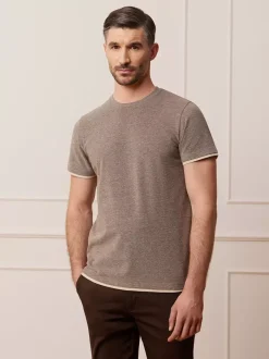 Bytom BRĄZOWY T-SHIRT MOCKTREE New