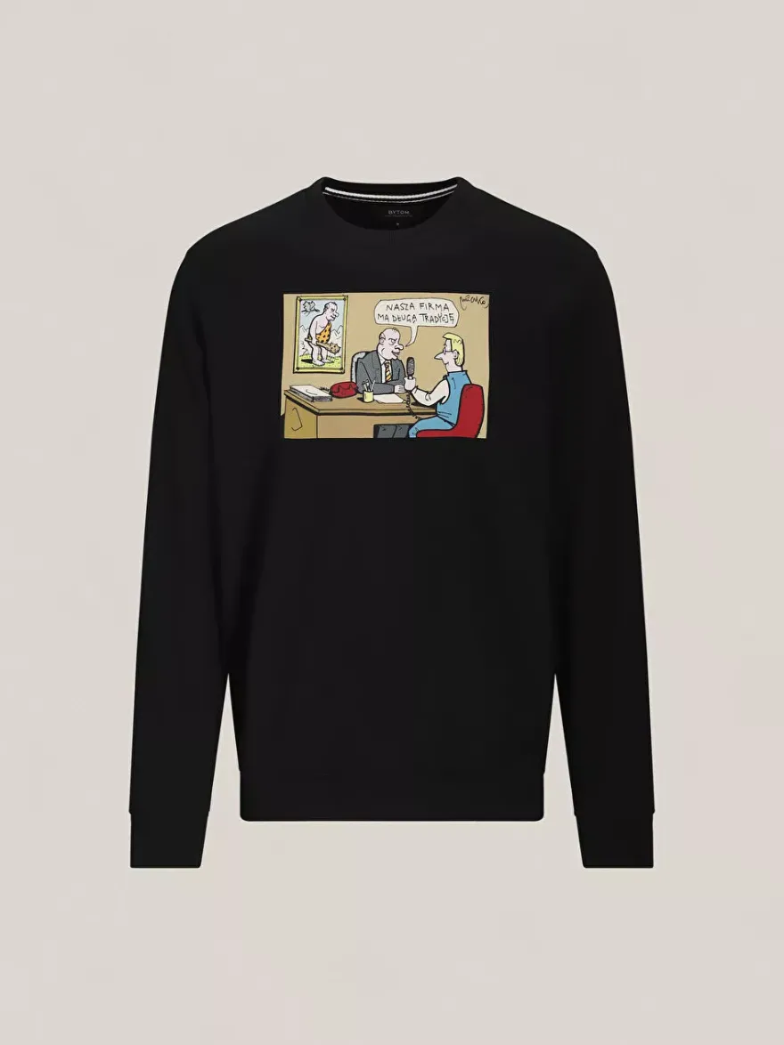 Bytom CZARNA BLUZA MLECZKO Clearance