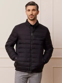 Bytom CZARNA PUCHOWA KURTKA ELGIN New