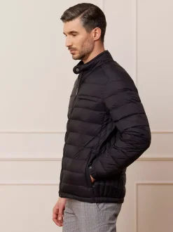 Bytom CZARNA PUCHOWA KURTKA ELGIN New