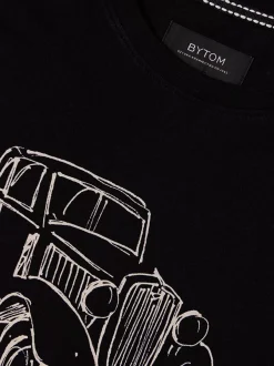 Bytom CZARNY T-SHIRT FIAT 508