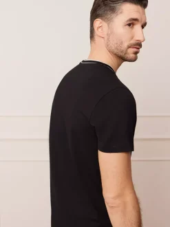 Bytom CZARNY T-SHIRT MIDDLEHAM