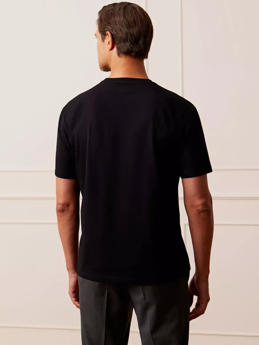 Bytom CZARNY T-SHIRT MLECZKO