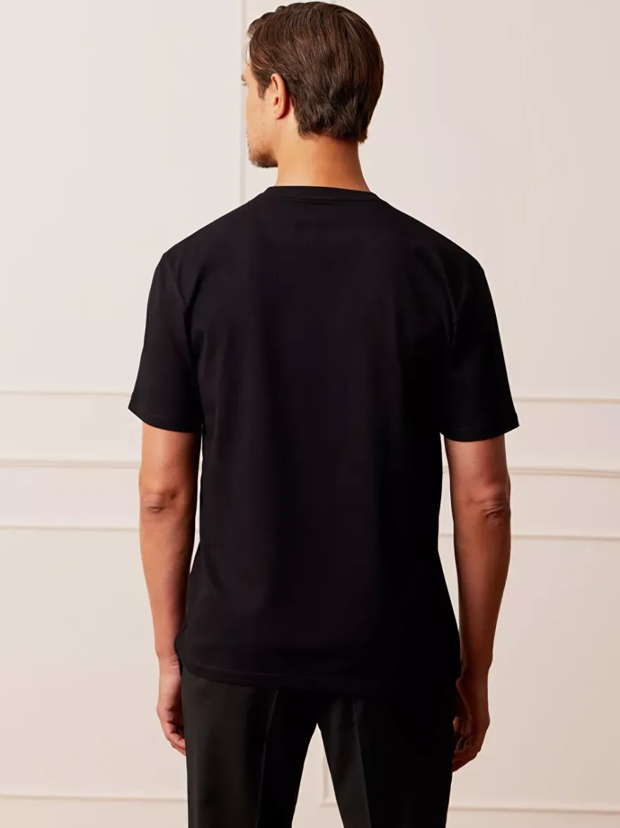 Bytom CZARNY T-SHIRT MLECZKO New