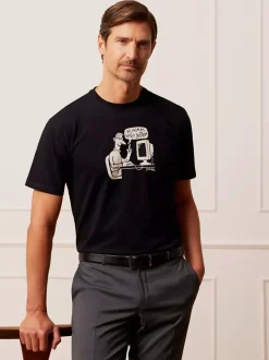 Bytom CZARNY T-SHIRT MLECZKO