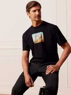 Bytom CZARNY T-SHIRT MLECZKO Sale