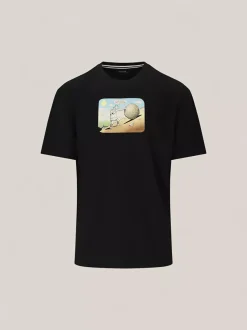 Bytom CZARNY T-SHIRT MLECZKO Sale