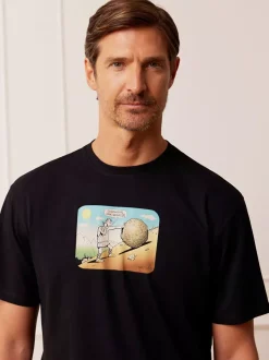 Bytom CZARNY T-SHIRT MLECZKO Sale