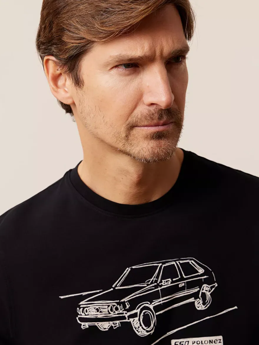 Bytom CZARNY T-SHIRT POLONEZ Hot