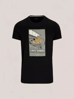 Bytom CZARNY T-SHIRT RACE Outlet