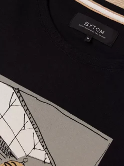 Bytom CZARNY T-SHIRT RACE Outlet