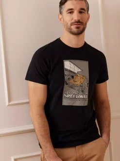 Bytom CZARNY T-SHIRT RACE Outlet