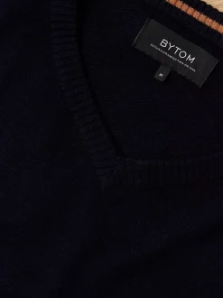 Bytom GRANATOWY SWETER FOXFIELD