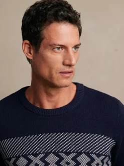 Bytom GRANATOWY SWETER REDIPUGLIA Online