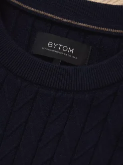 Bytom GRANATOWY SWETER SNEEM Sale