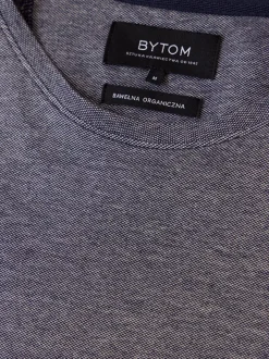 Bytom GRANATOWY T-SHIRT BULLAMOOR Discount