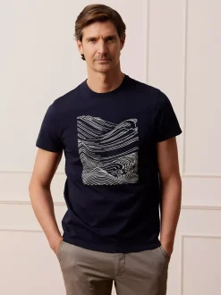 Bytom GRANATOWY T-SHIRT MINTON