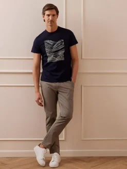 Bytom GRANATOWY T-SHIRT MINTON