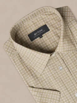 Bytom KOSZULA KHAKI KRÓTKI RĘKAW Outlet