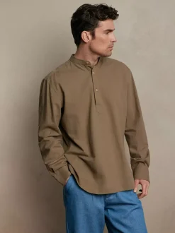 Bytom KOSZULA W KOLORZE KHAKI DŁUGI RĘKAW New