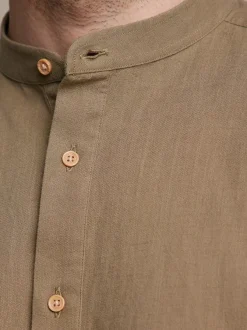 Bytom KOSZULA W KOLORZE KHAKI DŁUGI RĘKAW New