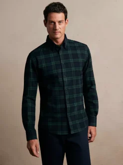 Bytom KOSZULA W KRATĘ DŁUGI RĘKAW Best