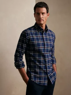Bytom KOSZULA W KRATĘ DŁUGI RĘKAW Best