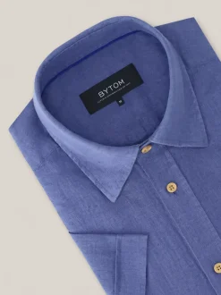 Bytom NIEBIESKA KOSZULA KRÓTKI RĘKAW Outlet