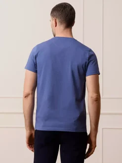 Bytom NIEBIESKI T-SHIRT LUCTON Hot