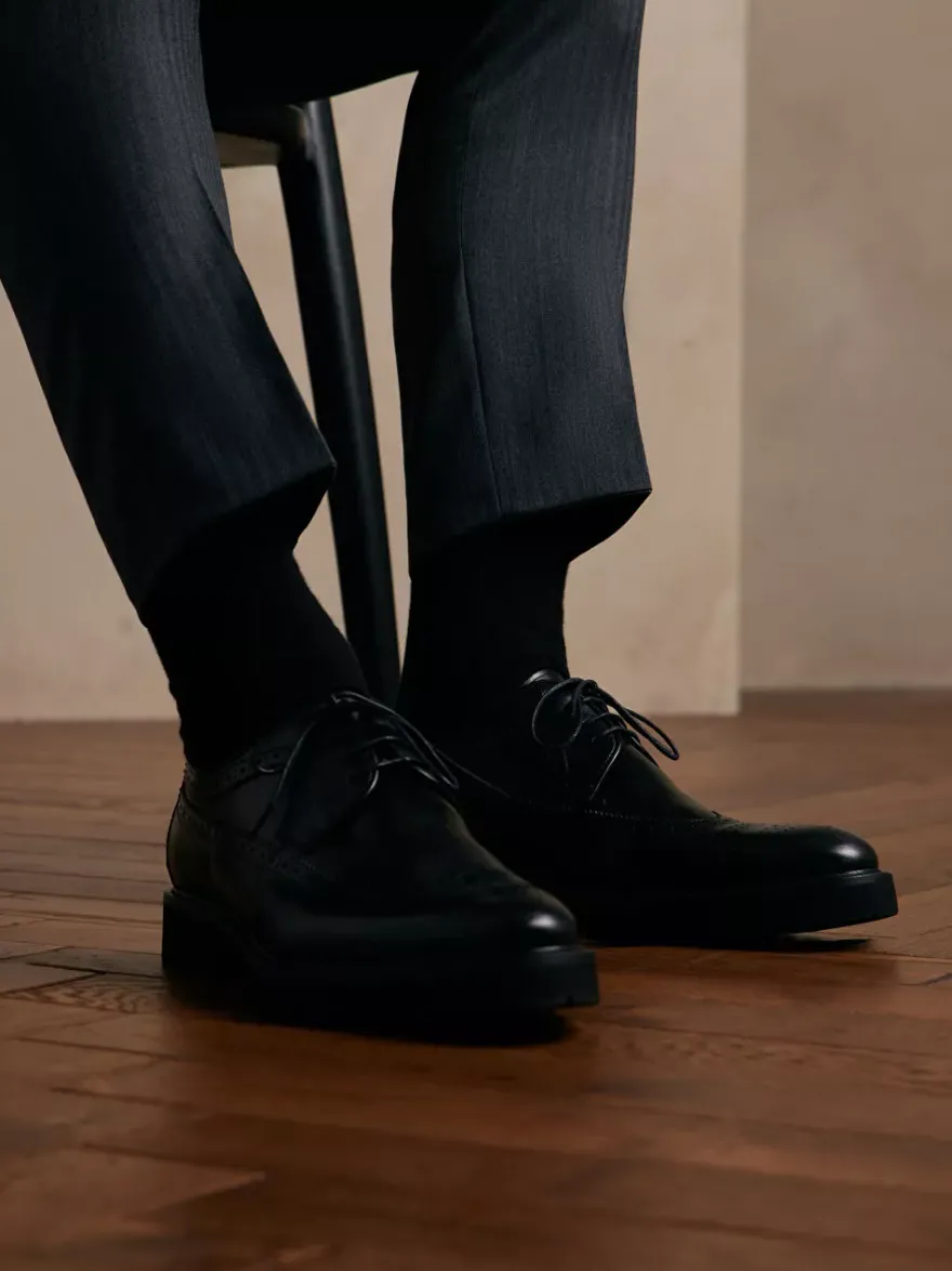 Bytom SKÓRZANE BUTY BAVSICA Best
