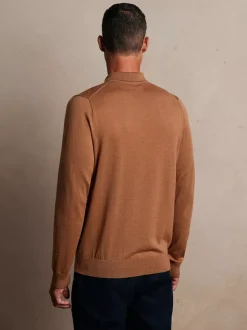 Bytom SWETER ORTON Z WEŁNY MERINO Clearance
