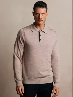 Bytom SWETER ORTON Z WEŁNY MERINO Online
