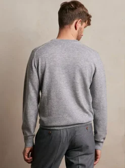 Bytom WEŁNIANY SWETER WHICKHAM Z DODATKIEM KASZMIRU New
